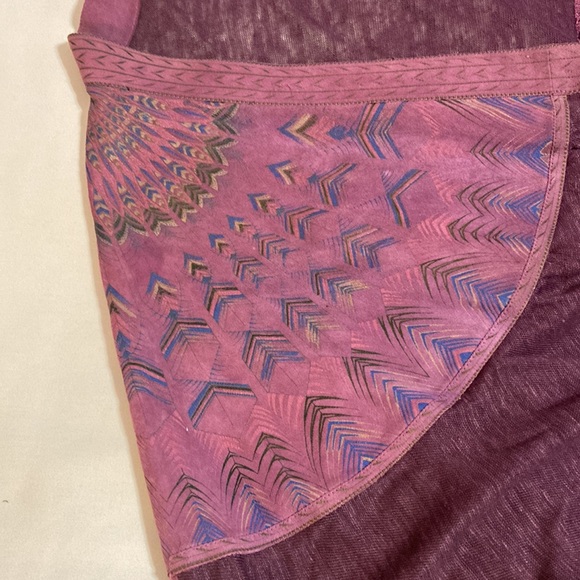 Incredible linen and leather jacket. Made in Italy. Stunning details. - Picture 6 of 12